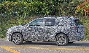 2020 Cadillac XT6 Spied With Seating For Seven People