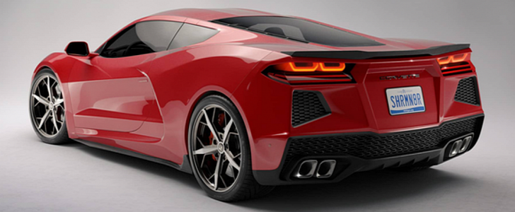 2020 Chevrolet Mid-Engine Corvette (C8) rendering