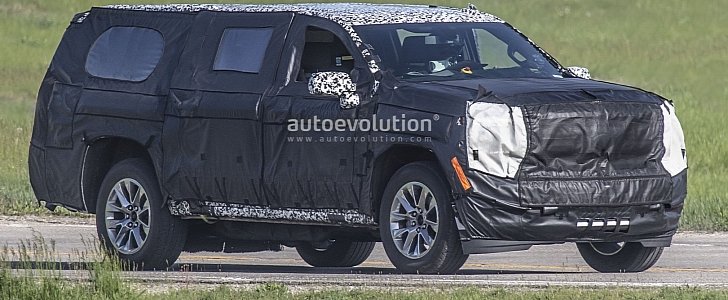 2020 Chevy Suburban Spyshots Reveal New Independent Rear Suspension