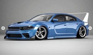 2020 Dodge Charger Hellcat Daytona Rendered with Original Wing, Looks Spot On