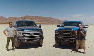 2020 F-250 Tremor and Ram 2500 Power Wagon Have Titanic Off-Road Drag Race