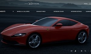 2020 Ferrari Roma Configurator Now Online, Carbon-Fiber Components Are Optional