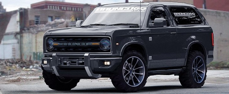 2020 Ford Bronco rendering
