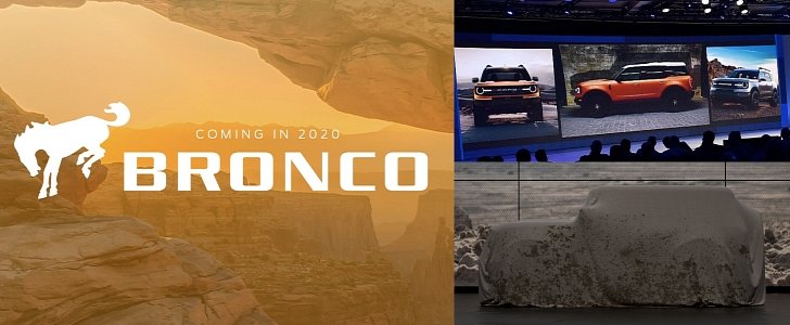 2020 Ford Bronco and Baby Bronco