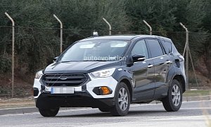 2020 Ford Escape / Kuga SUV Prototype Spied for the First Time