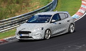 Spyshots: 2020 Ford Focus ST Makes Photo Debut, Has Twin Exhaust