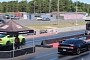 2020 Ford Mustang Shelby GT500 Drag Races Boosted Mustang GT, Destruction Occurs