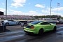 2020 Ford Mustang Shelby GT500 Drag Races C7 Corvette Z06, Traction Not Found