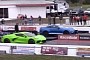 2020 Ford Mustang Shelby GT500 Drag Races C8 Corvette, Brutal Fight Follows