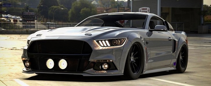 2020 Ford Mustang Shelby GT500 "Eleanor" rendering