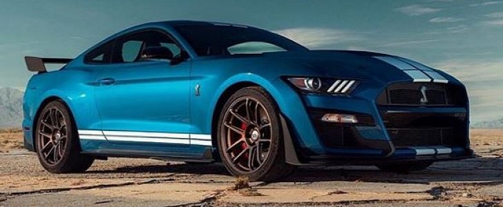 2020 Ford Mustang Shelby GT500 Gets Vossen Wheels