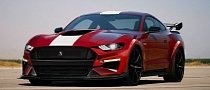 2020 Ford Mustang Shelby GT500 Rendered in Production Spec