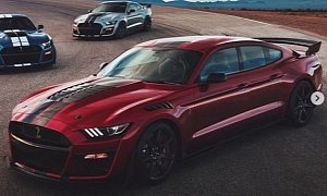 2020 Ford Mustang Shelby GT500 Sedan Rendered, Out for Charger Hellcat Blood
