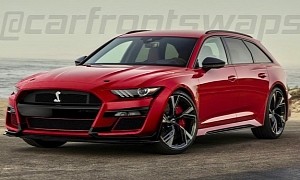 2020 Ford Mustang Shelby GT500 Wagon Looks Like Family Fun in Quick Rendering