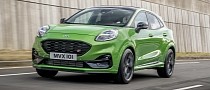2020 Ford Puma ST Is a Jacked-Up Hot Hatch, Comes in Mean Green