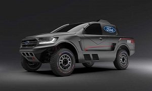 2020 Ford Ranger Raptor Gets Twin-Turbo V6 Engine, Will Race In South Africa