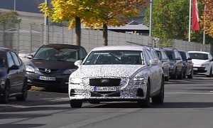 2020 Genesis G80 Spied With Controversial New Family Look