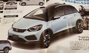 2020 Honda Jazz / Fit Leaked in Japan, Has Cross Version