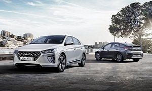2020 Hyundai Ioniq Adds One-Pedal Driving Capability, Fresh Styling