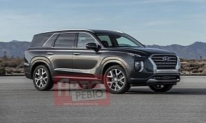 2020 Hyundai Palisade Looks Larger Than Life In Leaked Photo