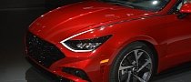 2020 Hyundai Sonata Looks Red-Hot in New York, N Model With 275+ HP Coming