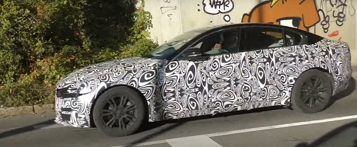 2020 Jaguar XE Shows Up in Traffic