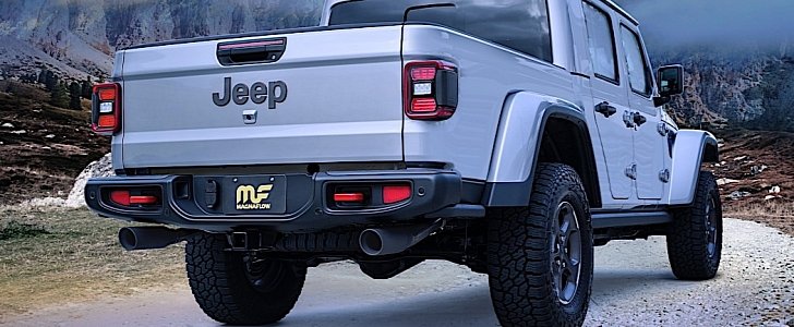 Aftermarket exhaust systems for Jeep Gladiator