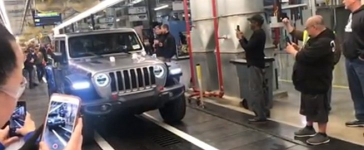 2020 Jeep Gladiator production in Toledo