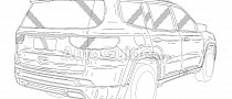 2020 Jeep Grand Wagoneer (Alleged) Design Leaked through Patent Filing