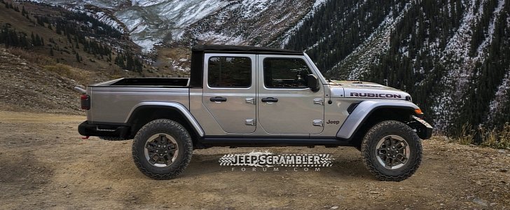 2020 Jeep Scrambler with soft top