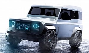 2020 Land Rover Defender "Cyber Concept" Looks More Like the Original