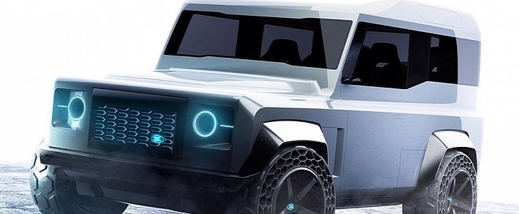 2020 Land Rover Defender "Cyber Concept"