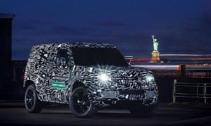 2020 Land Rover Defender Has Air Suspension, World Premiere Set For September