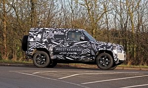 2020 Land Rover Defender Spied, Transitions To Unibody Construction