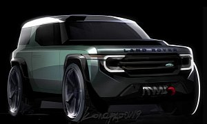 2020 Land Rover Defender's Mean Brother Shows What Could Have Been