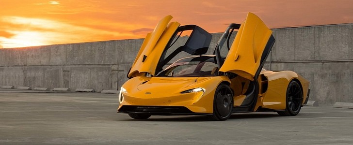 2020 McLaren Speedtail on auction