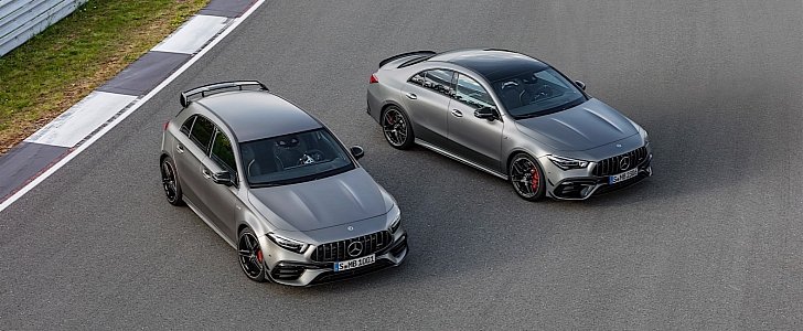 2020 Mercedes-AMG A 45 and CLA 45