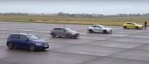 2020 Mercedes-AMG A45 Drag Races RS3, M2 Joins in for Drifting
