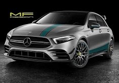 2020 Mercedes-AMG A45 Petronas Rendered as The Forbidden Racing Special