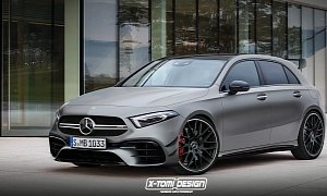 2020 Mercedes-AMG A45 Rendered, Could Be Called the A53