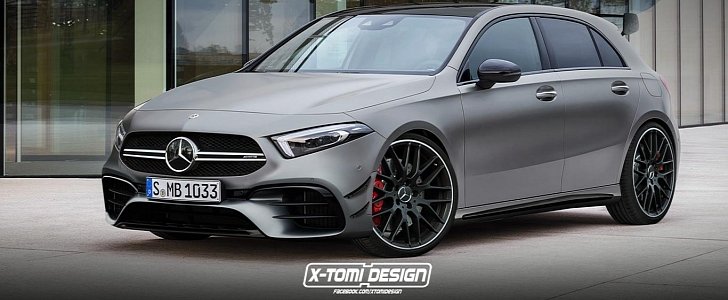 2020 Mercedes-AMG A45 Rendered, Could Be Called the A53
