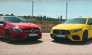 2020 Mercedes-AMG A45 S Acceleration, Sound and Braking Compared to Old Model