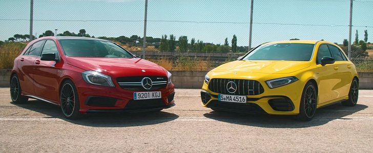 2020 Mercedes-AMG A45 S Acceleration, Sound and Braking Compared to Old Model