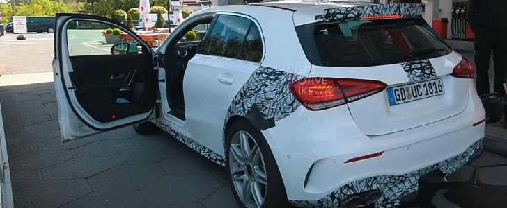2020 MERCEDES-AMG A45 Spied at the Nurburgring, Might Ruin Hot Hatchbacks