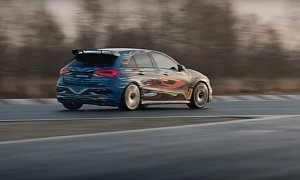 New Mercedes-AMG A45 Teased Drifting Like There’s No Tomorrow