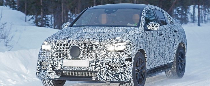 2020 Mercedes-AMG GLE 63 Coupe Spied Undergoing Winter Testing