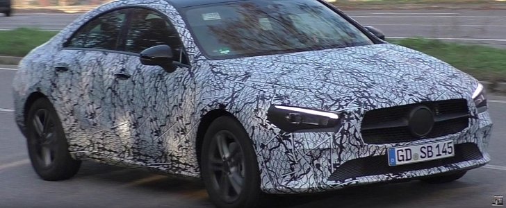 2020 Mercedes-Benz CLA-Class Casually Testing in Germany