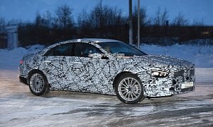 2020 Mercedes Benz CLA Makes Spyshot Debut, Looks Like a Baby CLS