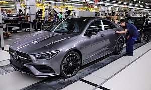2020 Mercedes-Benz CLA Production Begins in Hungary