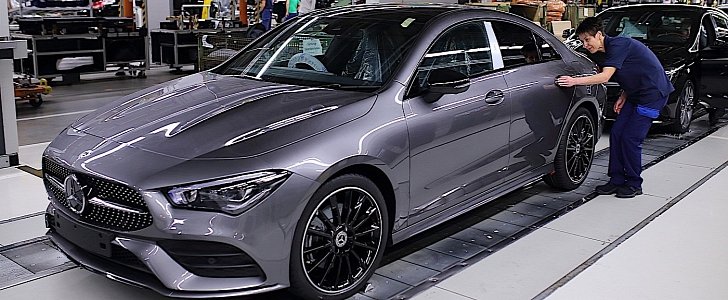 2020 Mercedes-Benz CLA Production Begins in Kecskemét, Hungary 